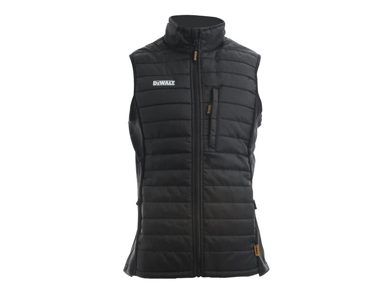 Force Lightweight Padded Gilet Black - XXL (52in), DEWALT