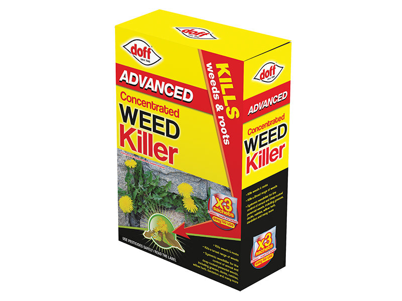 Advanced Concentrated Weedkiller 3 Sachet, DOFF