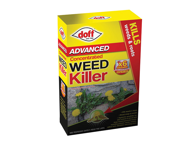 Advanced Concentrated Weedkiller 6 Sachet, DOFF