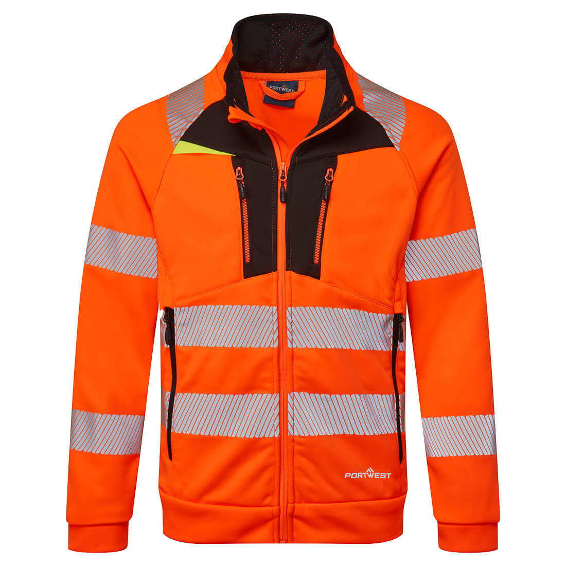 DX4 Hi-Vis Funnel Neck Sweatshirt, Morgans PW