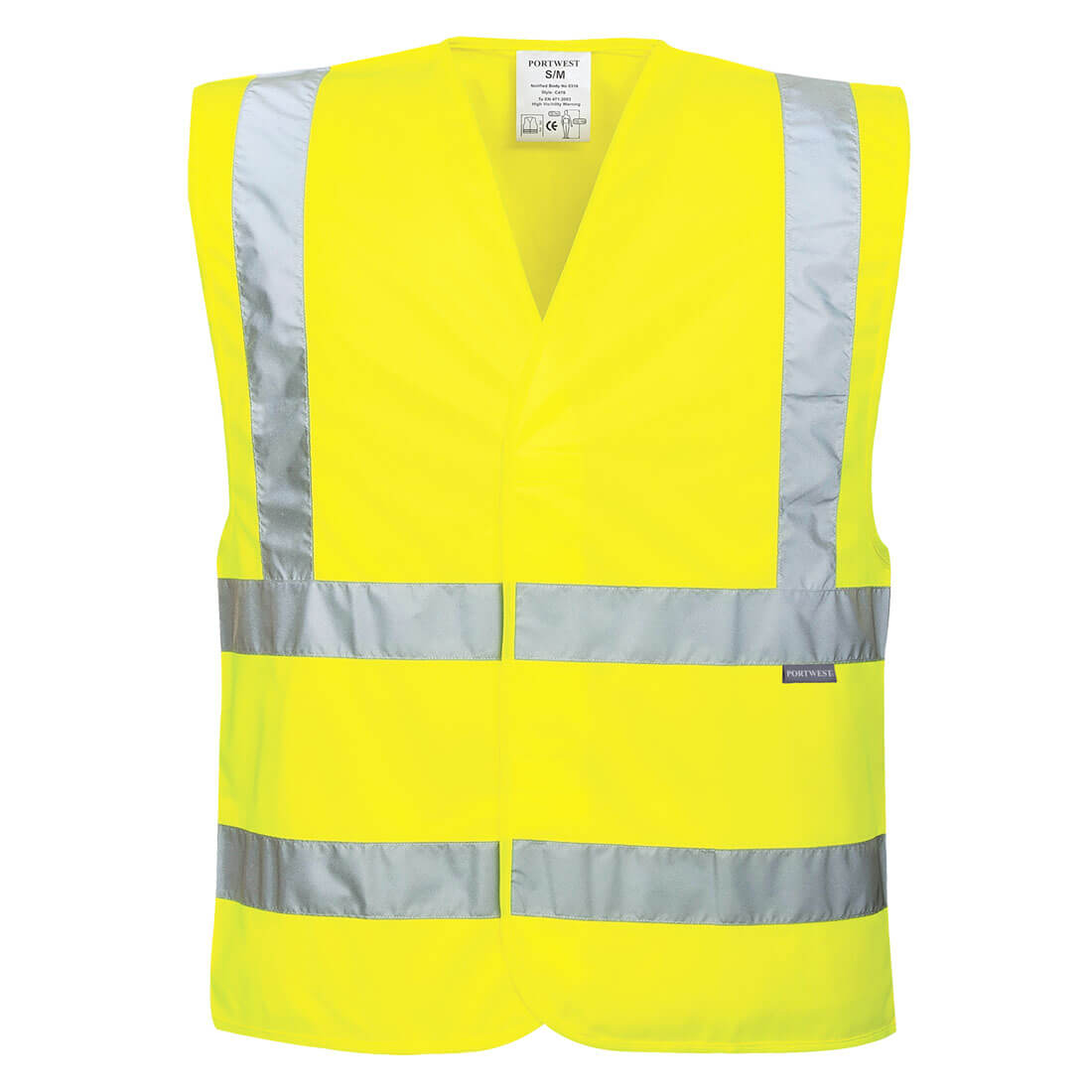 Eco Hi-Vis Vest (10 Pack), Morgans PW