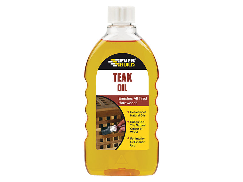 Teak Oil 500ml, Everbuild