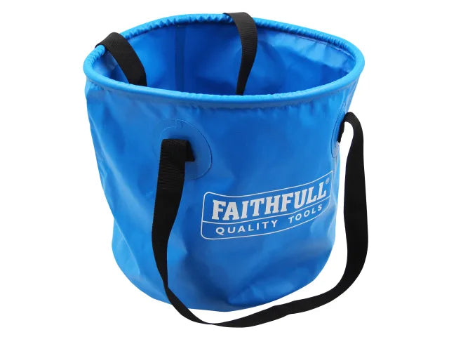 Collapsible Bucket 12 litre, Faithfull