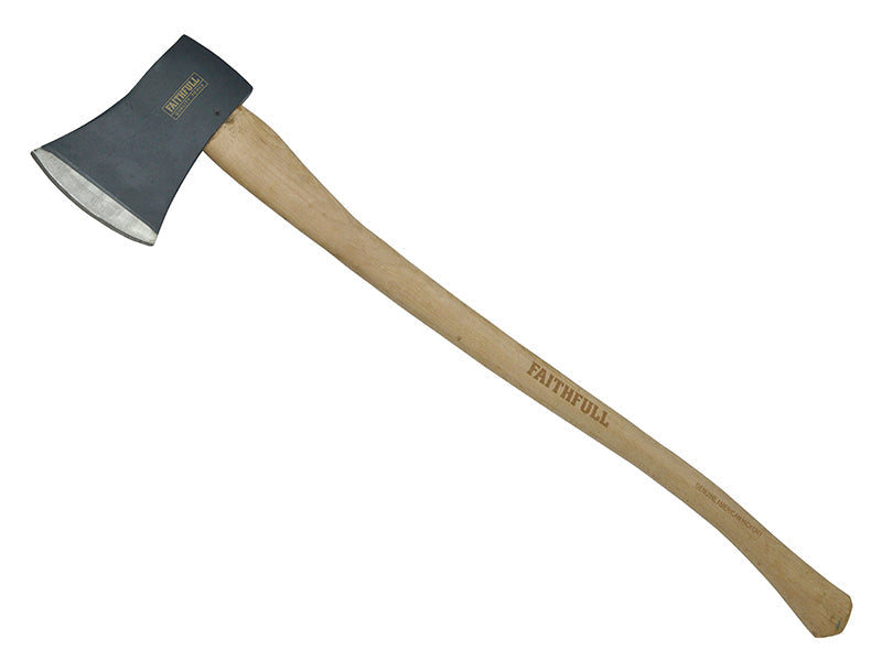 Felling Axe Hickory Handle 2.0kg (4.1/2 lb), Faithfull