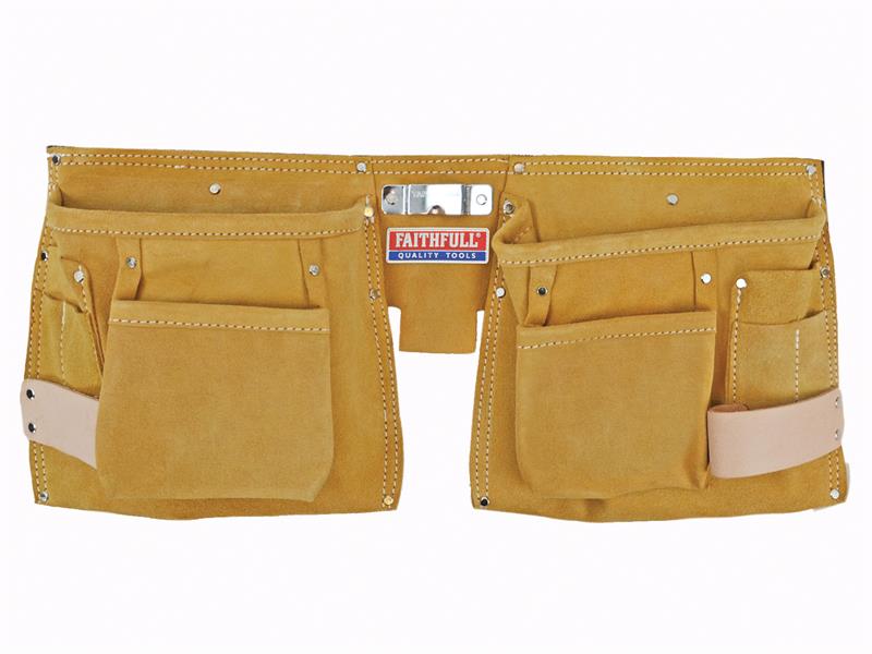 Double Tool & Nail Pouch, Faithfull