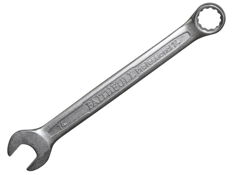 Combination Spanner CV Satin Finish 14mm, Faithfull