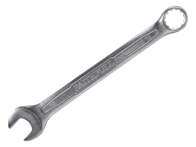 Combination Spanner CV Satin Finish 16mm, Faithfull