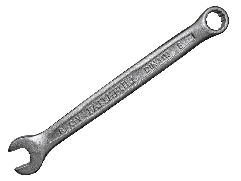 Combination Spanner CV Satin Finish 8mm, Faithfull
