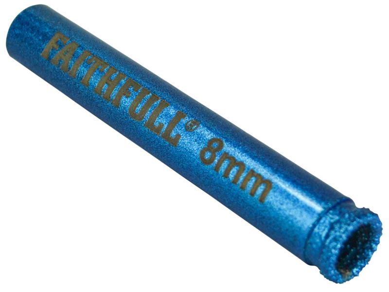 Diamond Ceramic Mini Holesaw 8mm, Faithfull