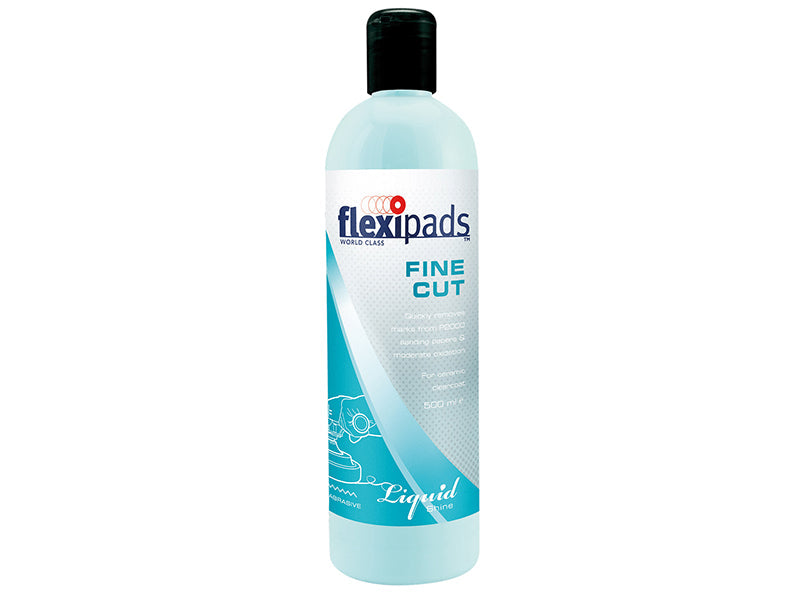 FINE CUT Liquid Shine Turquoise 500ml, Flexipads World Class