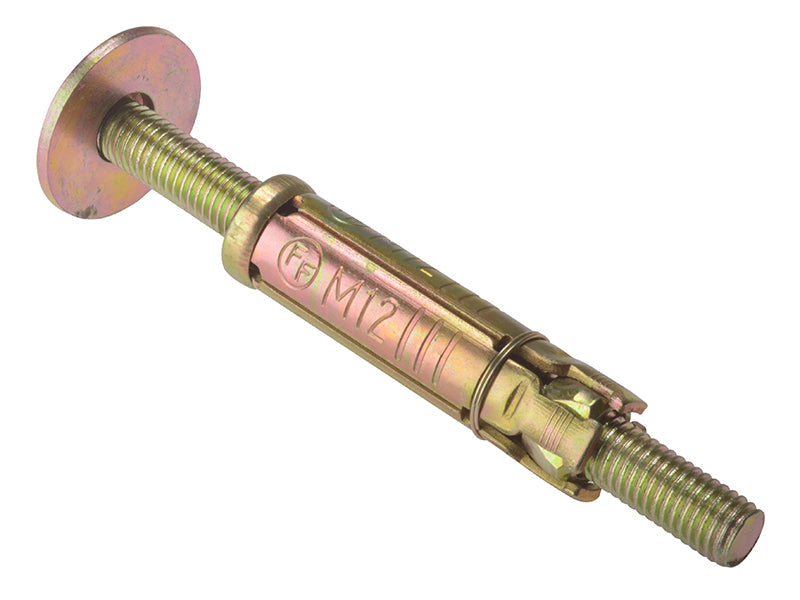 Masonry Anchor Bolt Loose ZYP M12 x 40mm Bag 5, ForgeFix