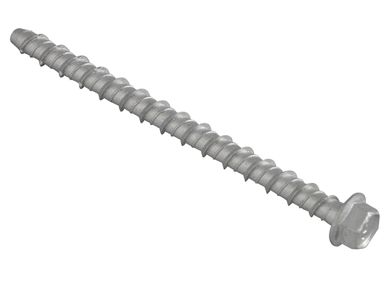 Lightning Bolt Hex/Flange Head M6 x 100mm Bag 10, ForgeFix