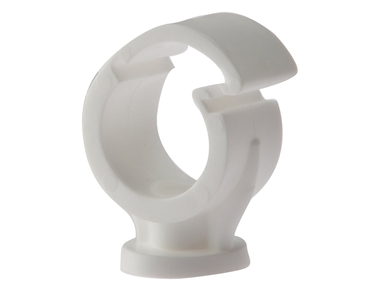Pipe Clip Single Cliplock 15mm Box 100, ForgeFix