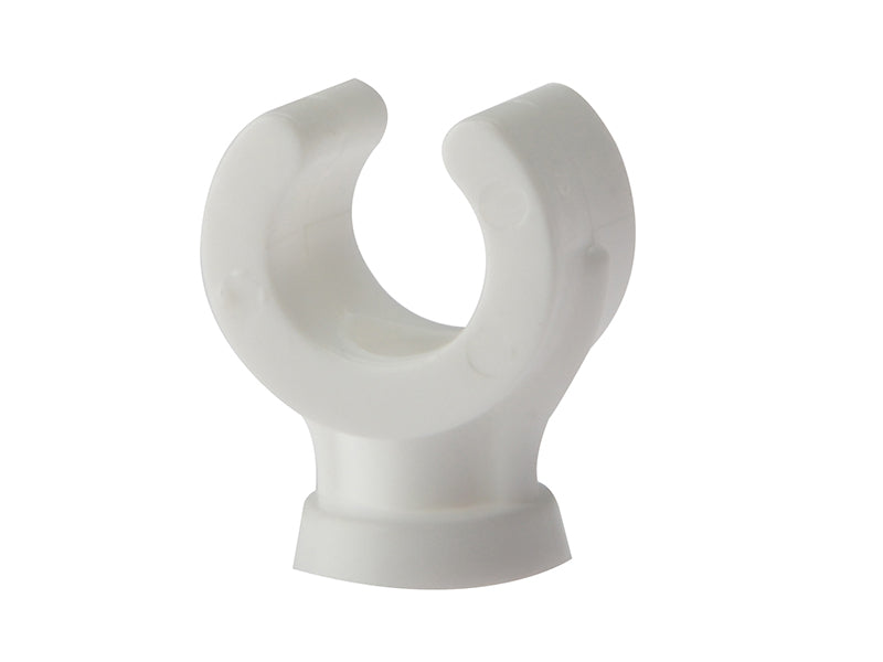 Pipe Clip Single Openlock 15mm Box 100, ForgeFix