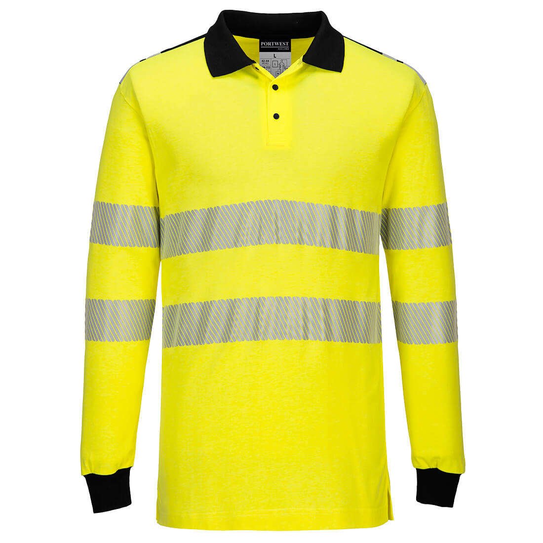 PW3 Flame Resistant Hi-Vis Polo Shirt, Morgans PW