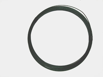 Green PVC Coated Tying Wire 1mm x 100mtrs. Box of 10 coils., Morgans OJ