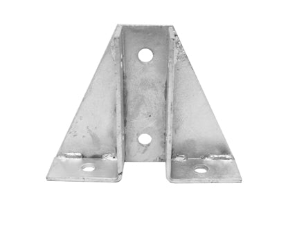 Gusset Base Plate 41MM Single Channel HDG, Morgans OJ