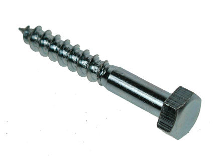 M8 Coach Screws Hexagon Head BZP, Morgans OJ