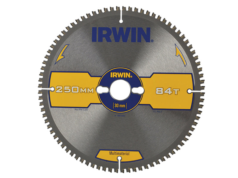 Multi Material Circular Saw Blade 250 x 30mm x 84T TCG, IRWIN®