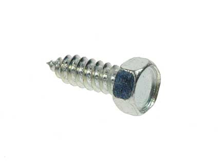 14.00 Self-Tapping Screws Indented Hex Head AB BS 4174 BZP, Morgans OJ