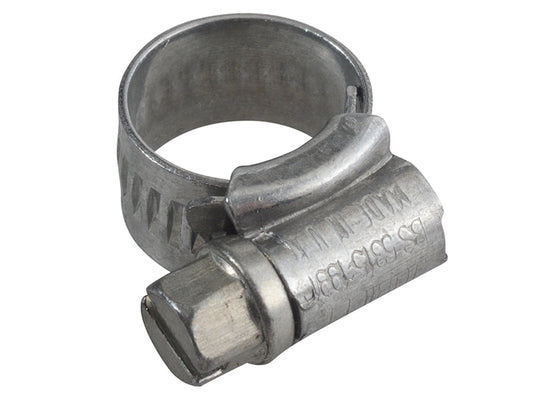 00 Zinc Protected Hose Clip 13 - 20mm (1/2 - 3/4in)