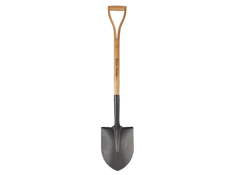 Carbon Steel Round Nosed Shovel, FSC®, Kent & Stowe