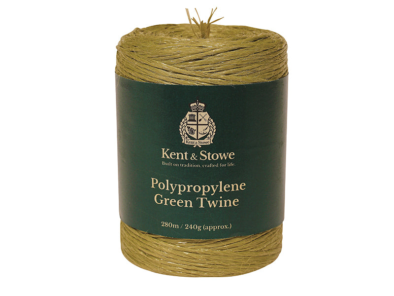 Poly Green Twine 280m (240g), Kent & Stowe