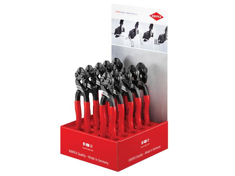 CoBolt® Bolt Cutters Counter Display, Knipex
