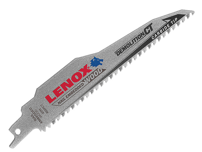 656RCT DEMOLITION CT™ Reciprocating Saw Blade 150mm 6 TPI, LENOX