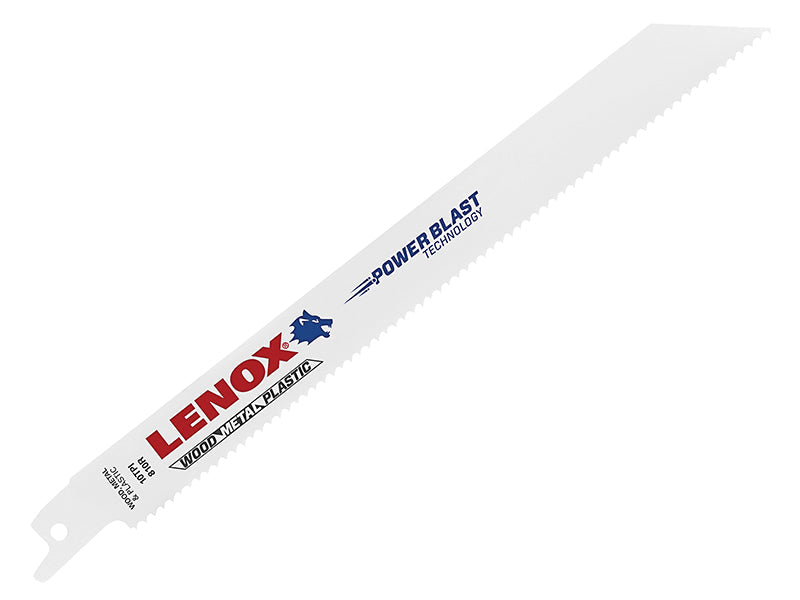 20580-810R General Purpose Reciprocating Saw Blade 200mm 10 TPI (Pack 5), LENOX