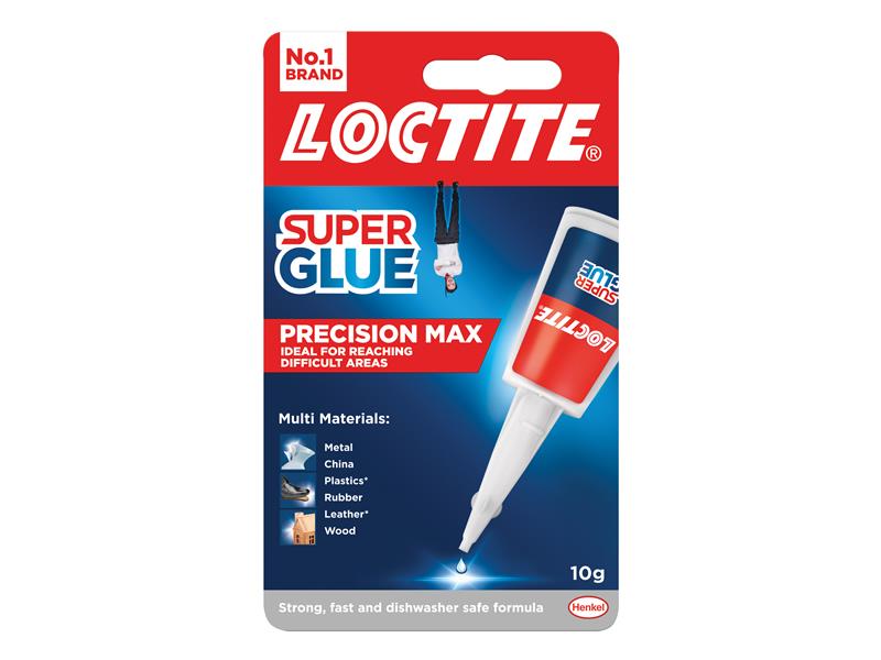 Super Glue Liquid, Precision Max Bottle 10g, Loctite