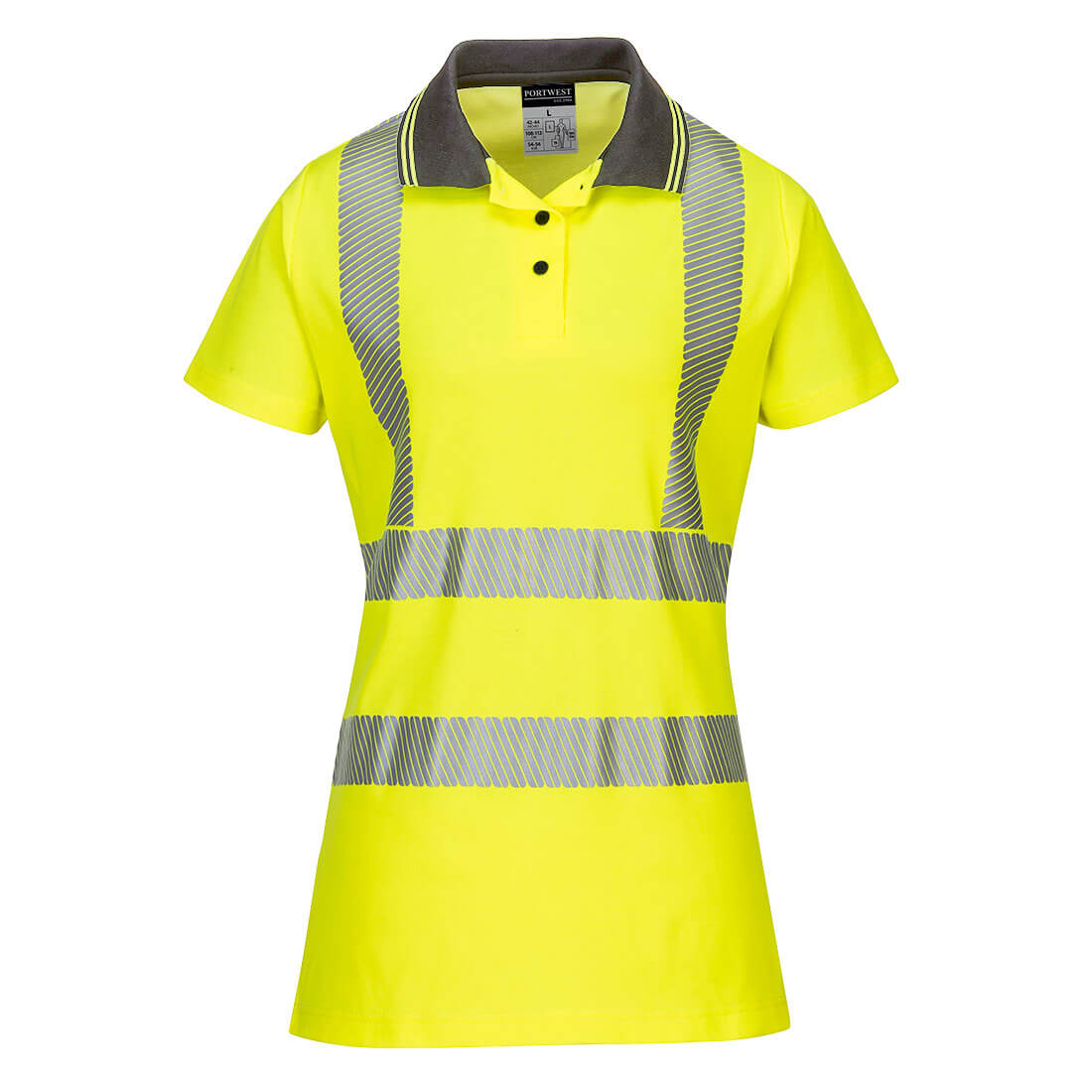 Hi-Vis Women's Cotton Comfort Pro Polo Shirt S/S, Morgans PW
