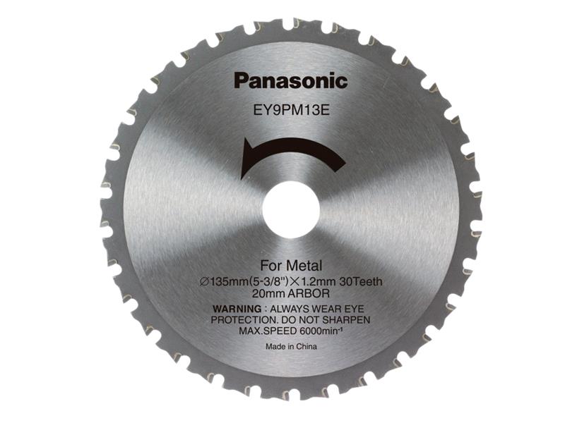 EY9PM13E32 Metal Cutting TCT Blade 135 x 20mm x 30T, Panasonic