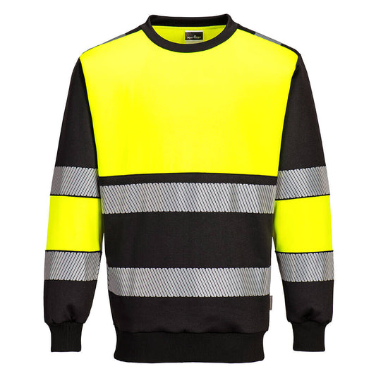 PW3 Hi-Vis Class 1 Sweatshirt, Morgans PW