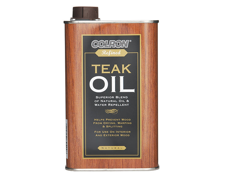 Colron Refined Teak Oil 500ml, Ronseal