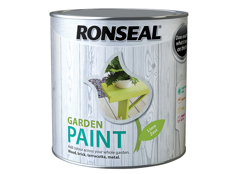 Garden Paint Lime Zest 2.5 litre, Ronseal