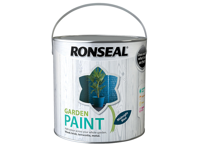 Garden Paint Midnight Blue 2.5 litre, Ronseal