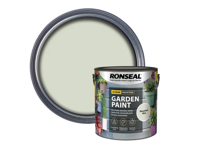 Garden Paint Mountain Mist 2.5 litre, Ronseal