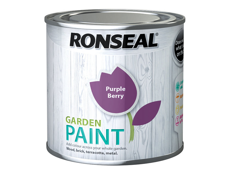 Garden Paint Purple Berry 250ml, Ronseal
