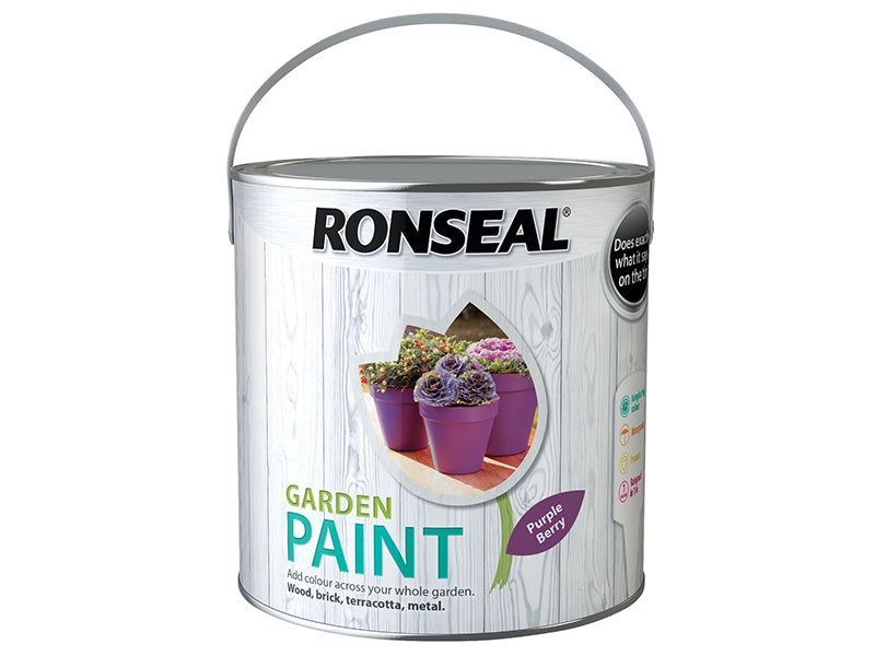 Garden Paint Purple Berry 2.5 litre, Ronseal