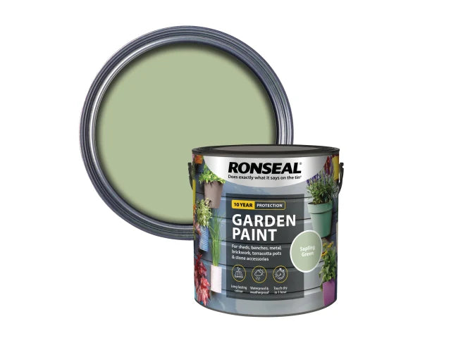 Garden Paint Sapling Green 2.5 litre, Ronseal