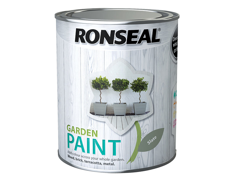 Garden Paint Slate 750ml, Ronseal