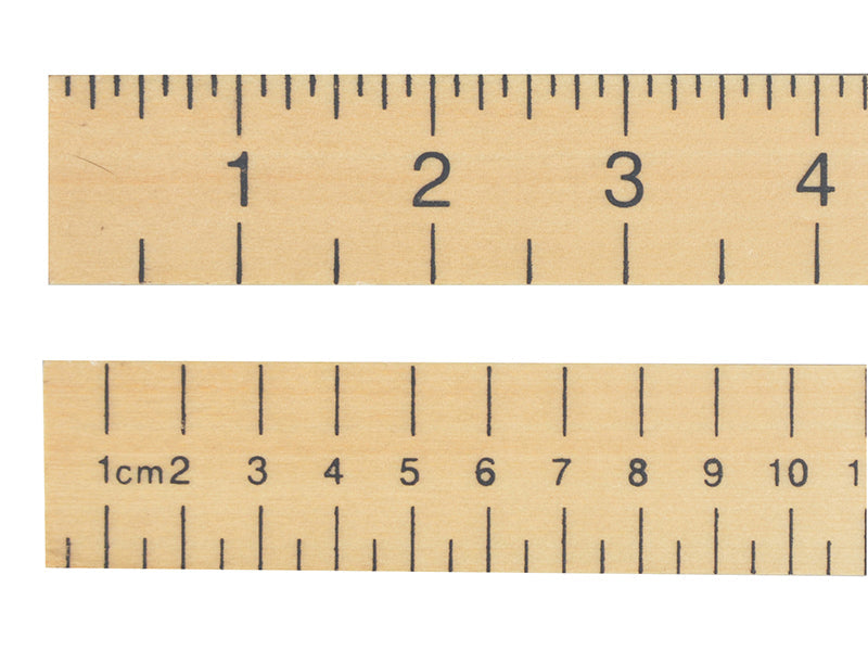 Hardwood 1 Metre Stick Plain, R.S.T.