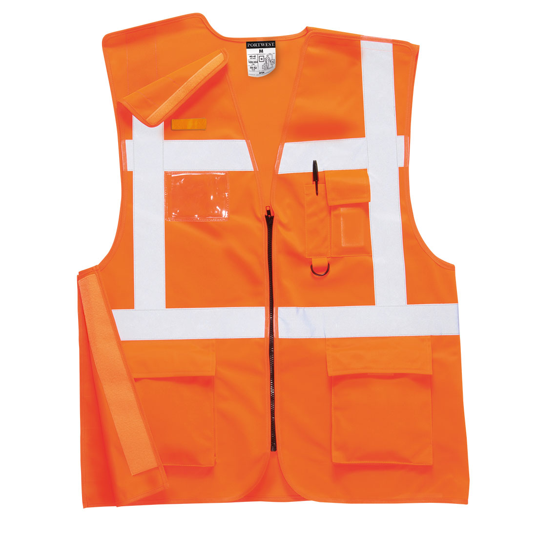 Hi-Vis Zip Executive Vest, Morgans PW