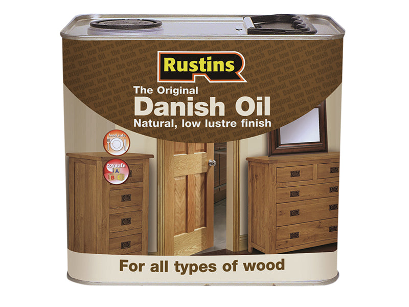 Original Danish Oil 2.5 litre, Rustins