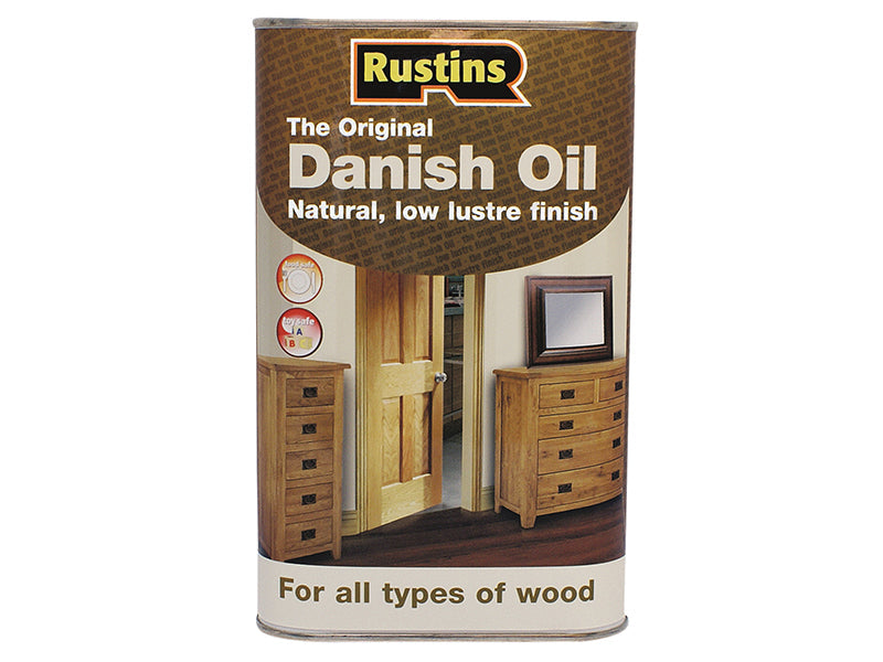 Original Danish Oil 5 litre, Rustins