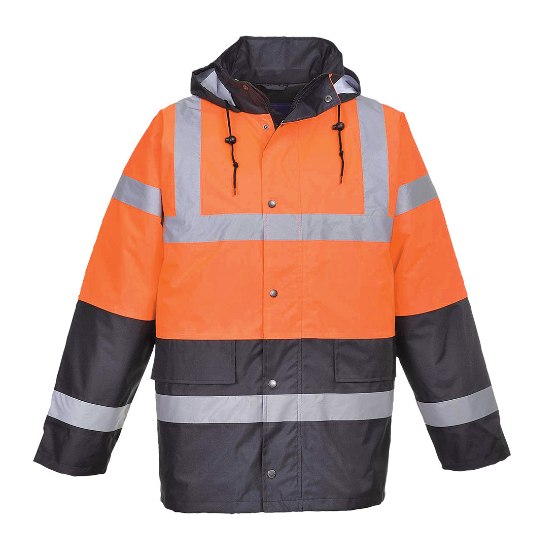 Hi-Vis Contrast Winter Traffic Jacket, Morgans PW