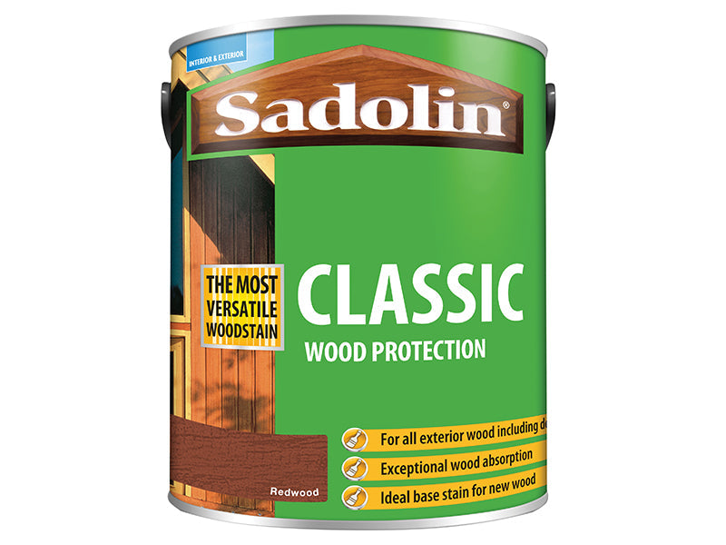 Classic Wood Protection Redwood 5 litre, Sadolin