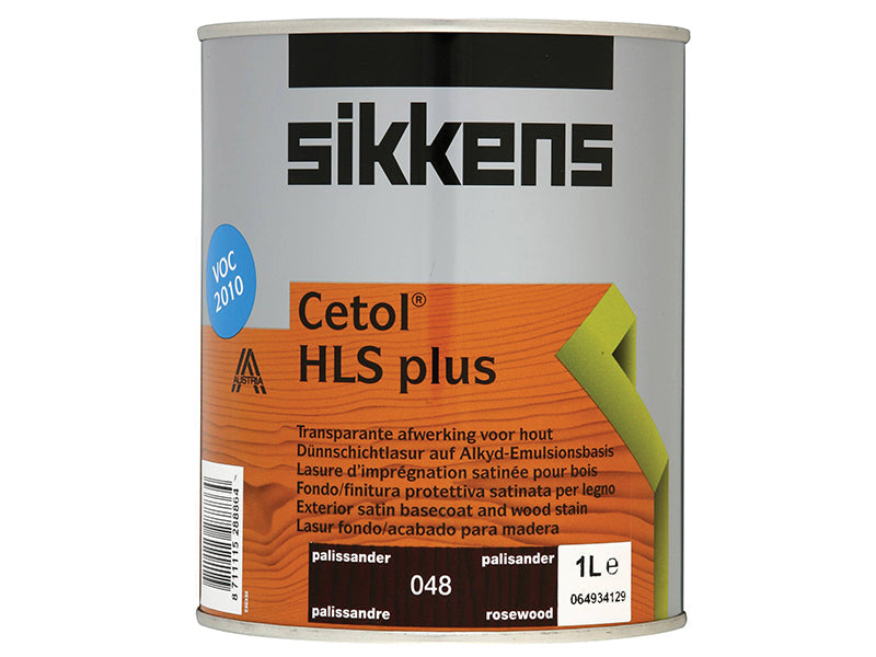 Cetol HLS Plus Translucent Woodstain Rosewood 1 litre, Sikkens