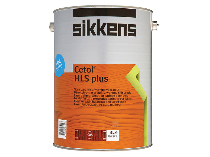Cetol HLS Plus Translucent Woodstain Teak 5 litre, Sikkens